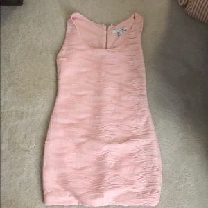Pink mini dress